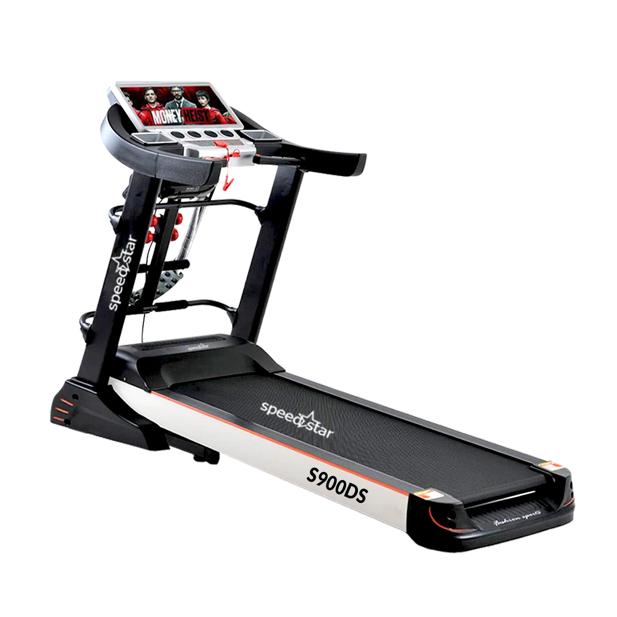 Speed Star S900DS (DC Motor 3.5HP Peak) Smart Android Foldable Motorized Treadmill