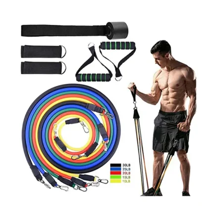 11 pcs/set Pull Rope Fitness Exercises Resistance Bands