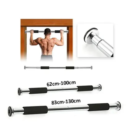 Heavy duty doorway gym pull up bar
