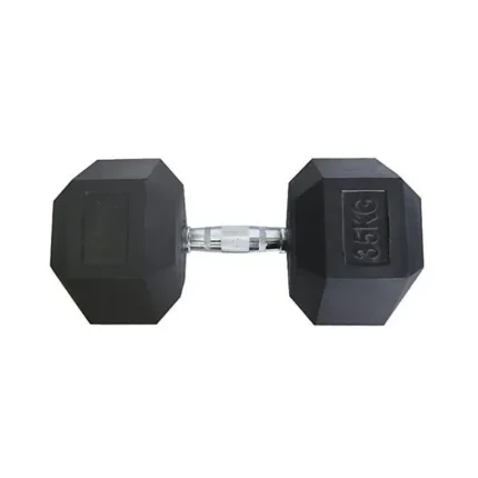 Rubber hex dumbbell 35kg
