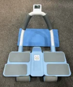 Automatic Rebound Ab Roller Wheel with Elbow Support, Timer, and four-Wheel Design