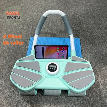 6 Wheel Automatic Rebound Ab Roller
